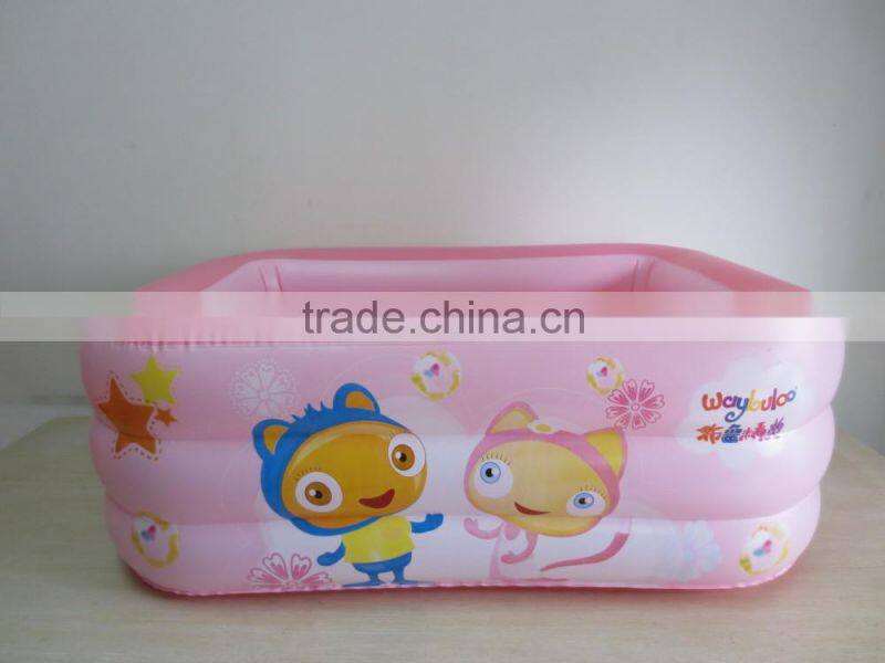 eco-friendly baby bath tub inflatable pool for kids popular in America