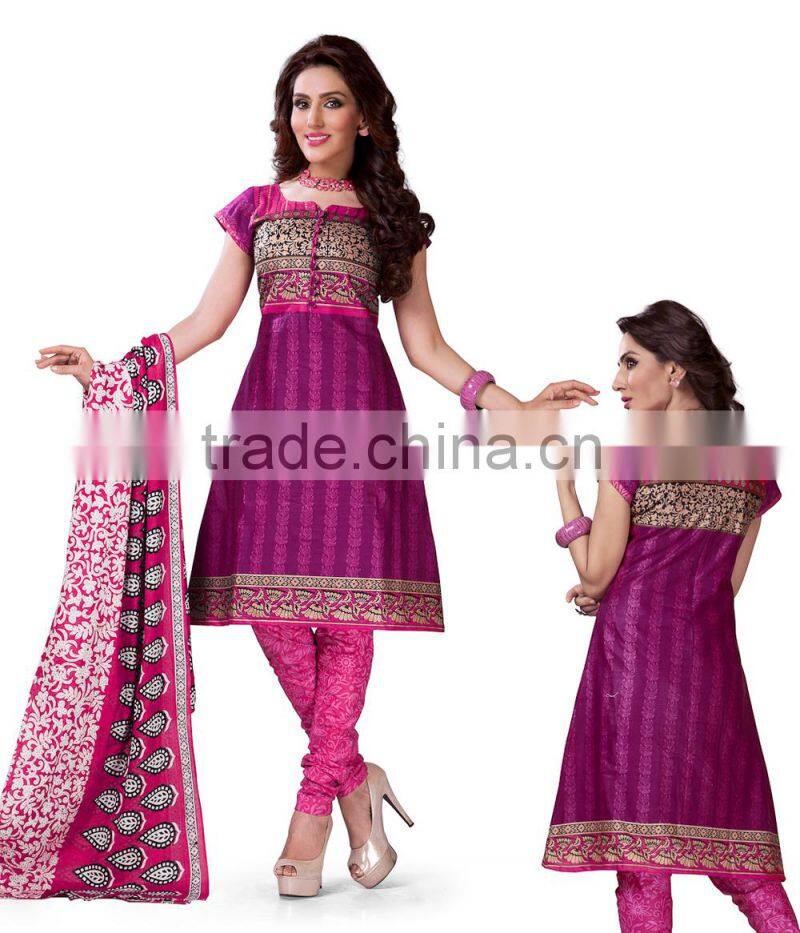 ladies Cotton printed dress material