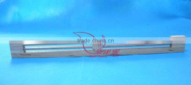 2017 hot sale beekeeping yellow plastic pollen trap collector