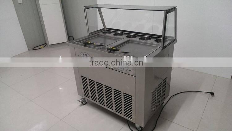 Square fried ice cream pan ice cream machine 110V /220V