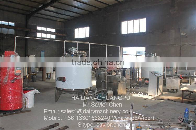 Milk Pasteurizer Line For Milk Dairy Processing Equipment