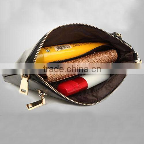 2014 New Design Fashion Ladies Cow Leather Chain Strap Wallet(BCN015)