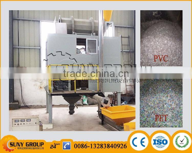PP/PE PVC/PET mixed plastic separator plastic electrostatic separator