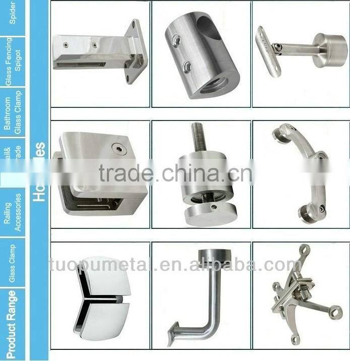 best sale low price and high quality AISI 304 and 316 stainless steel glass mounting hardware
