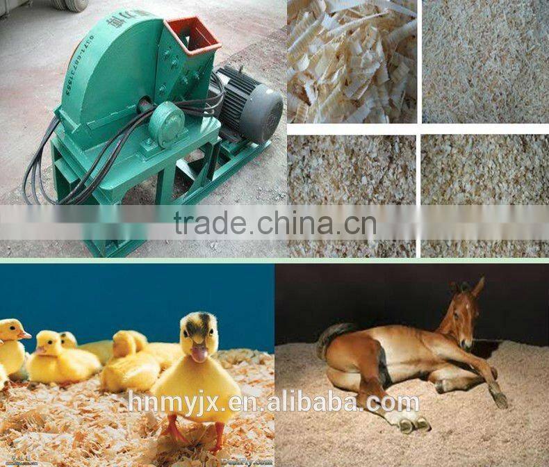 Factory price wood log 300kg/h ce approved shaving machine for sale