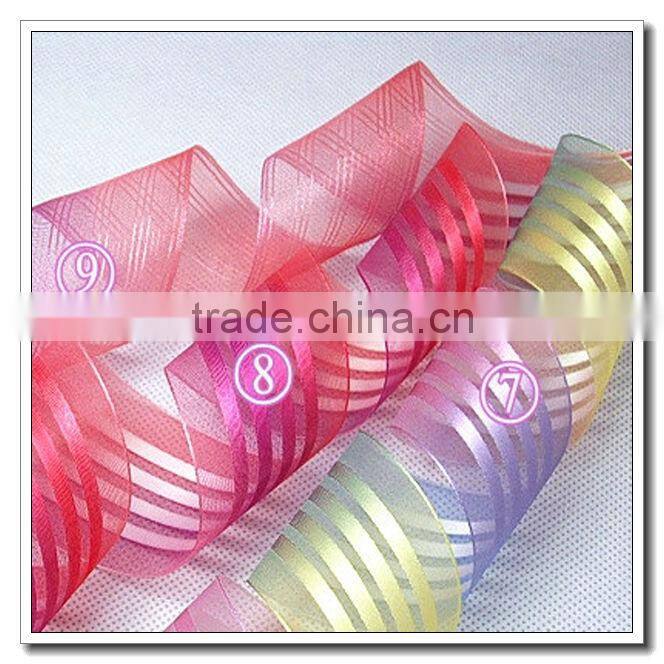 Stripe tubular lanyard for hospital gown