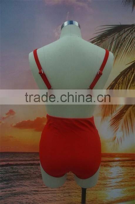Wholesale 2016 High Waist Swimsuit Swimwear Women Bikini