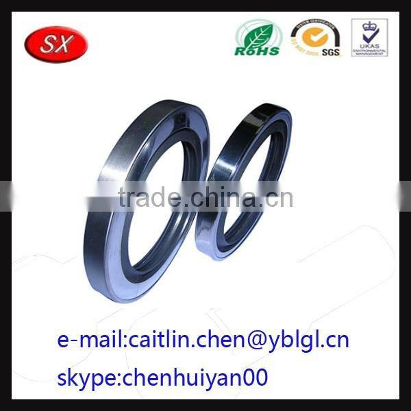 5mm TC Double Lip Rubber Rotary Shaft Oil Seal with Spring