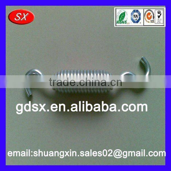 Extension spring with hook