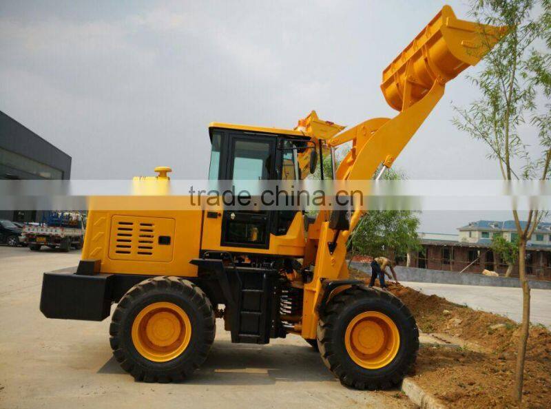 ZL16F mini wheel loader with 80HP CUMMINS engine and 1.1 m3 bucket