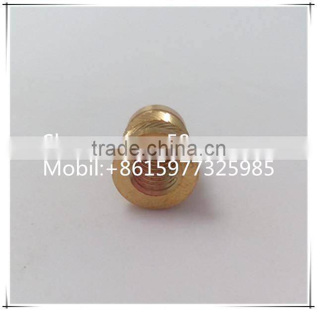 Fatory supplier brass kunrled inserts nuts