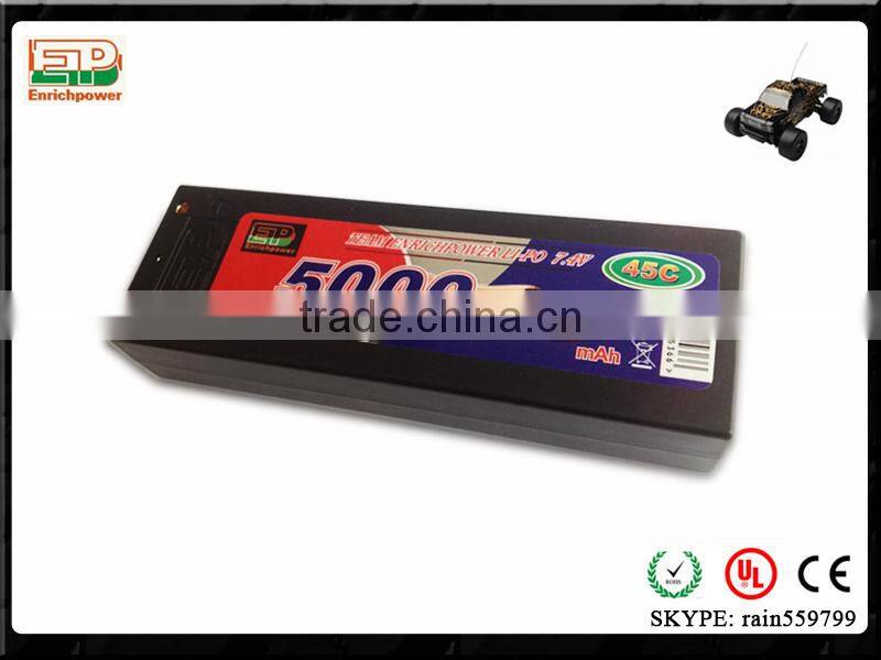 120C 6200mAh 2s rc speed car hardcase Lipos for 1/10, 1/8,1/5