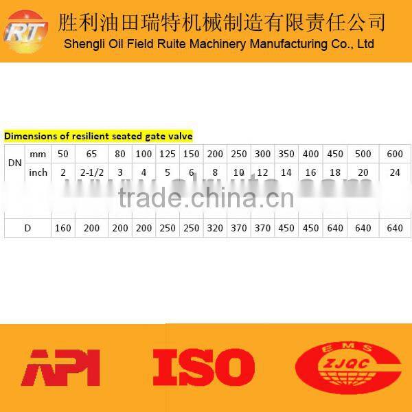 API 6A stem gate valve