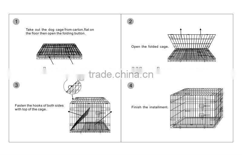 dog metal cage kennel pet cage