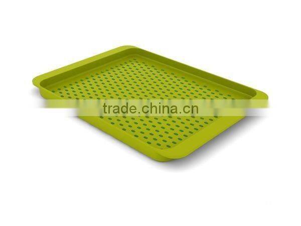 Popular ABS food serving trays made of ABS with many color , various shape and design,OEM orders are welcome