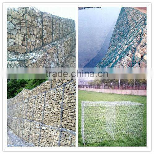 alibaba China wholesale CE&ISO certificated plastic coated gabion basket(pro manufacturer)