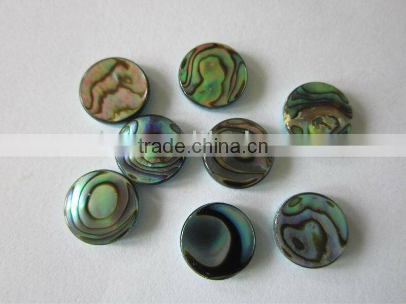 oval shaped abalone buttons for instruments