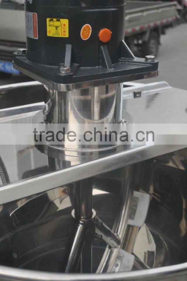 200L Industrial electric cooking pots with mixer