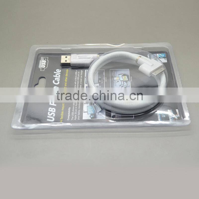 USB Flexible Mount USB Data Cable , USB flexible Tripod stand Cable Charger Micro for Galaxy S3 S4 Nexus 5 Lumia 60m 45m 20m
