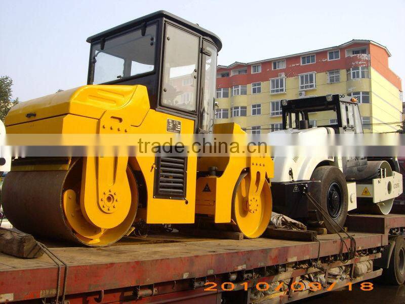 HOT SALES! Double drum vibratory and oscilating roller QLNC6 with small working mass and high reliability in low price