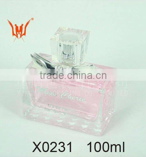 Glass Bottle Manufacturer , Square Perfume Bottle 50 ML