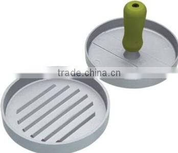 Aluminium hamburger mould