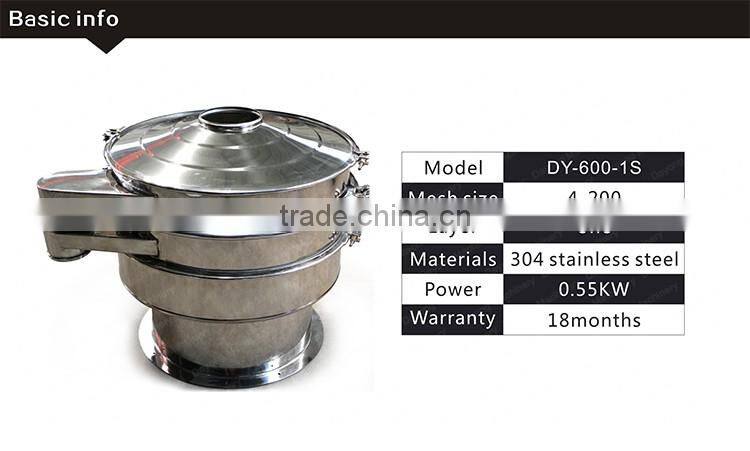 GMP standard all stainless steel Vibration screen for pharmaceutical excipients