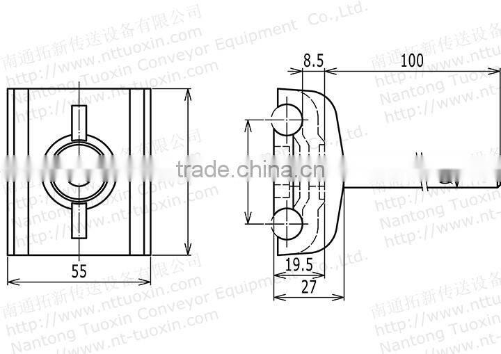 TX-112 C-Double Connecting Clamps