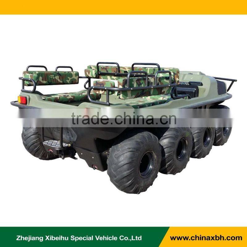 XBH 8x8-2A Jet Propelled Vehicle tank atv amphibious ATV all terrain vehicle amphibious boat