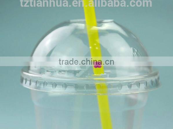 disposable clear plastic dome lid for paper cup plastic cup