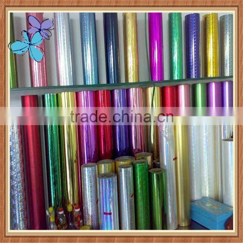 Color pet aluminum plating film pet color aluminum plating film opp lase aluminized film pet aluminum plating film PET laser fil