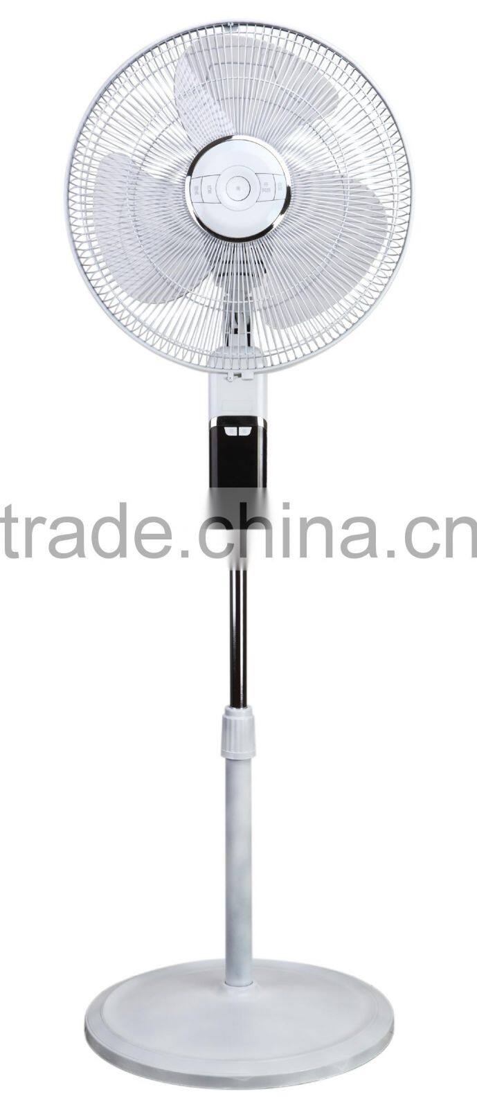16inch Stand Fan with Remote Control, "8" Oscillation, CE, CB, RoHs, ERP, CET, SAA Certificate