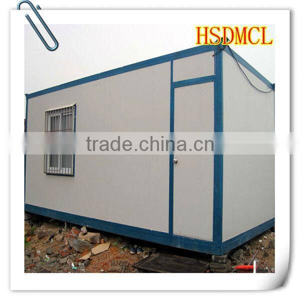 Steel structure prefabricated shipping container house made in China for sale