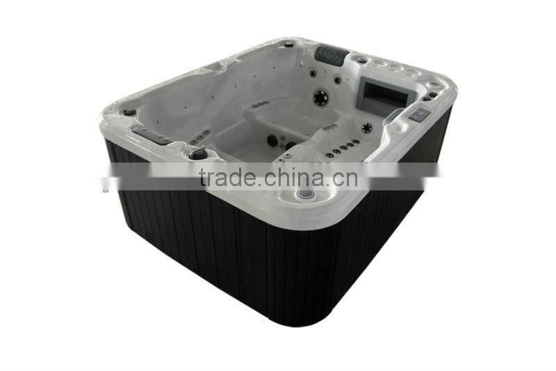Outdoor whirlpool spa tub Massage bathtub for 3 Person family