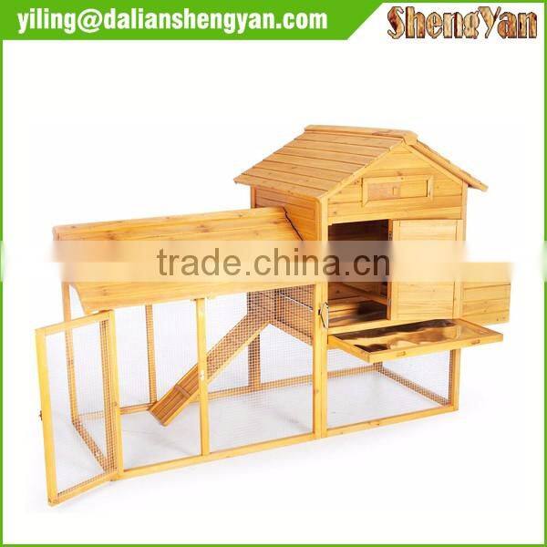 Best rated precision farm house wood chicken coop wire netting