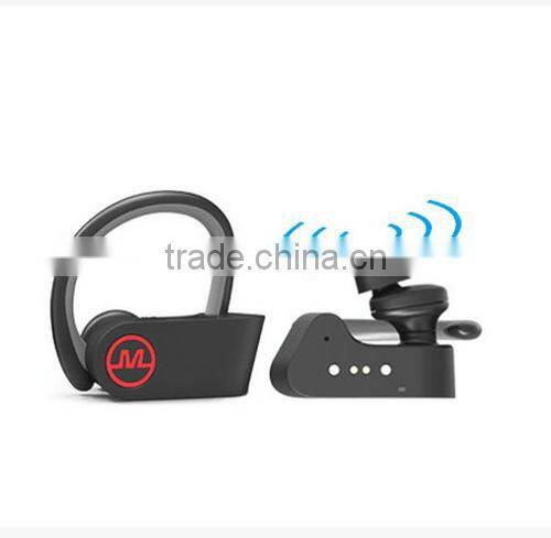 Newest Hook Style Hands Free Earphone High Quality Wireless HIFI Stereo Bluetooth Headset