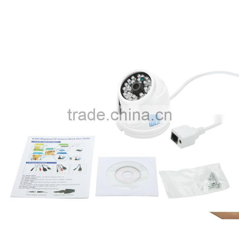 Hot-selling Cheap ESCAM Peashooter QD520 HD720P P2P Cloud IP IR Dome CCTV Camera For Wholesale