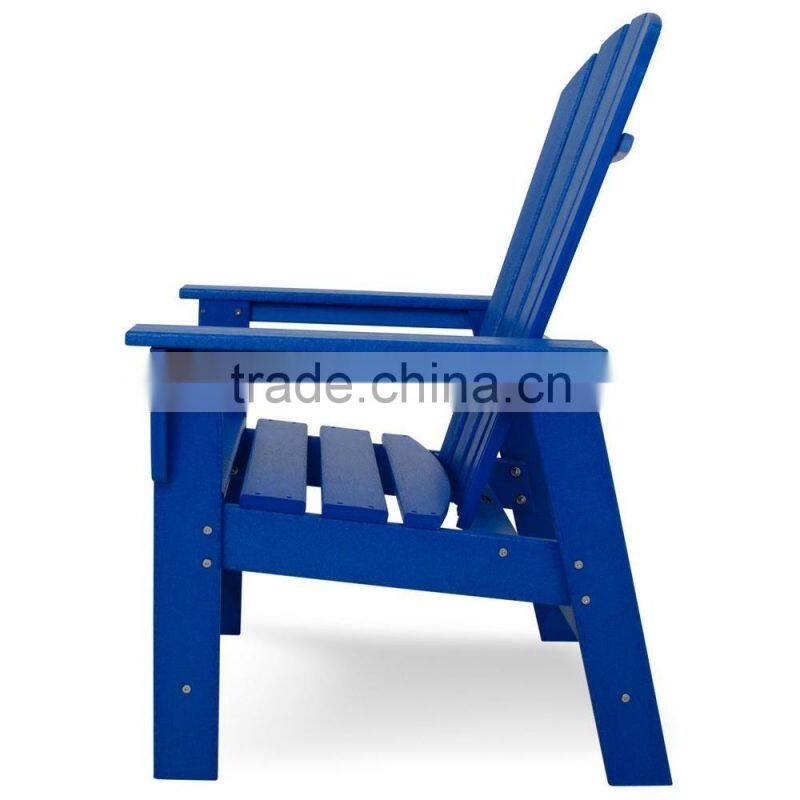 South Beach Pacific Multi Color Antique Patio Wood Dining Chair