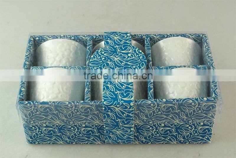 Low Price Beautiful Design White Ceramic Tea Cup For Wholesale,