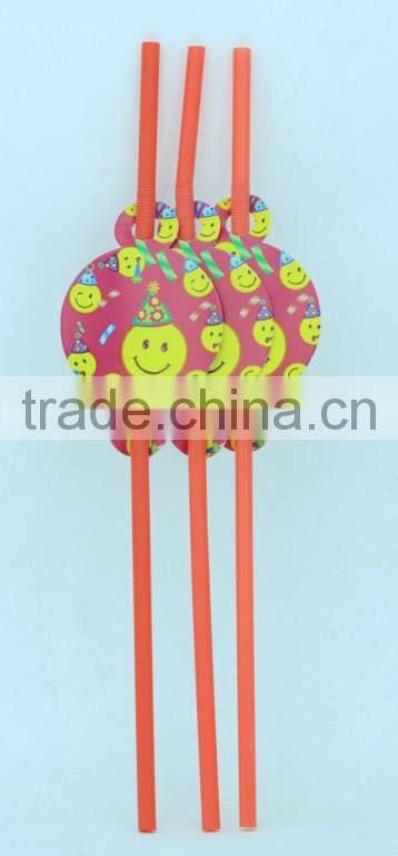 Kids Birthday party Drinking Straws