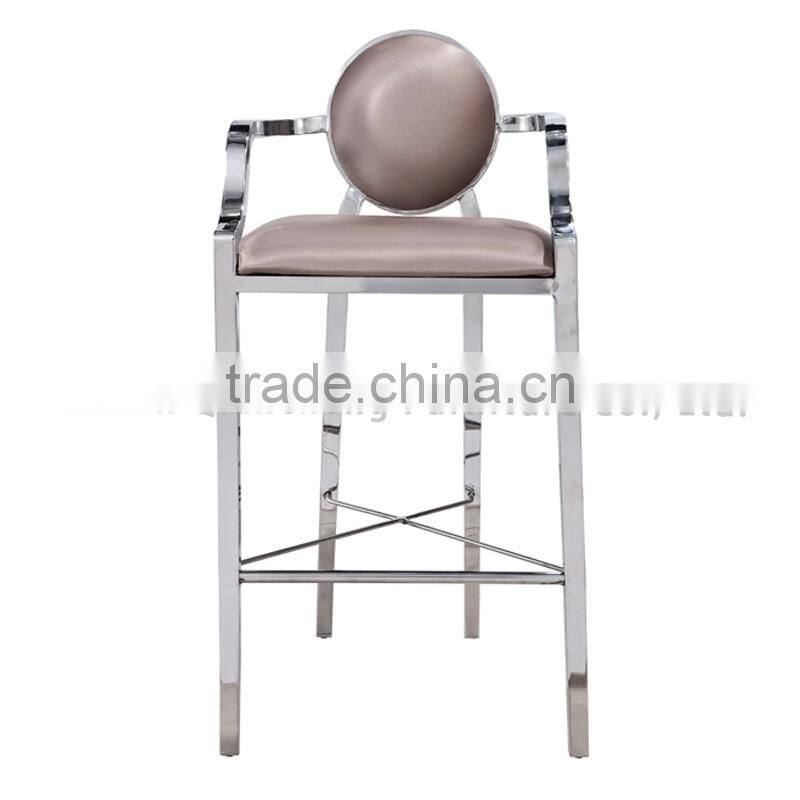 Armrest Stainless Steel Baby High Chair