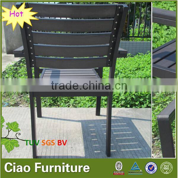 outdoor kitchen customized PS wood outdoor chair furniture