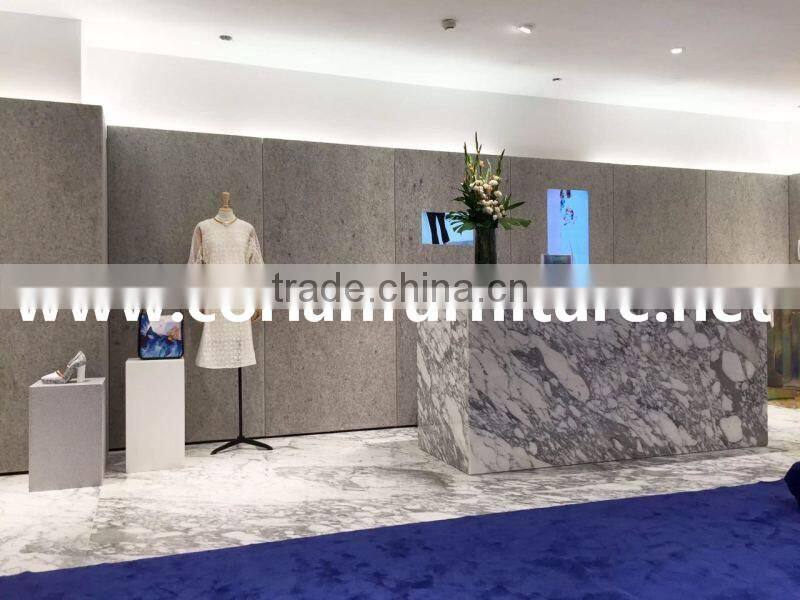 Corianfurniture for shop/shop interior designer furniture
