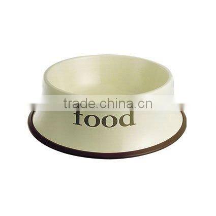 Fashionable Shallow pet bowl dog cat feeder with high quality