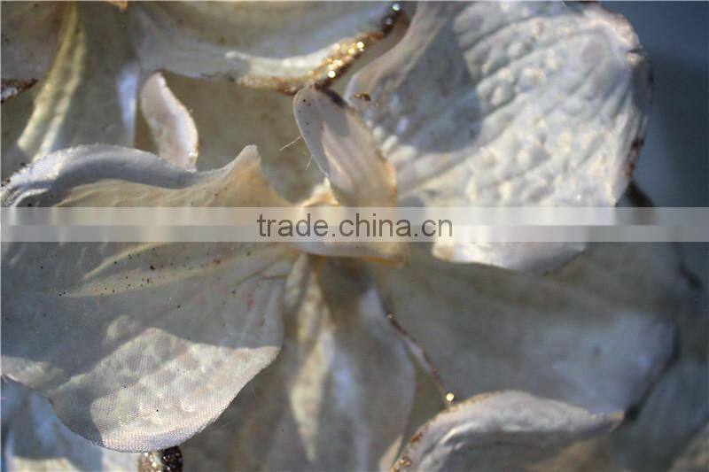 Home garden decoration 90cm hight dark blue Gold string Ascocenda artificial wedding flowers EQDL03 0403