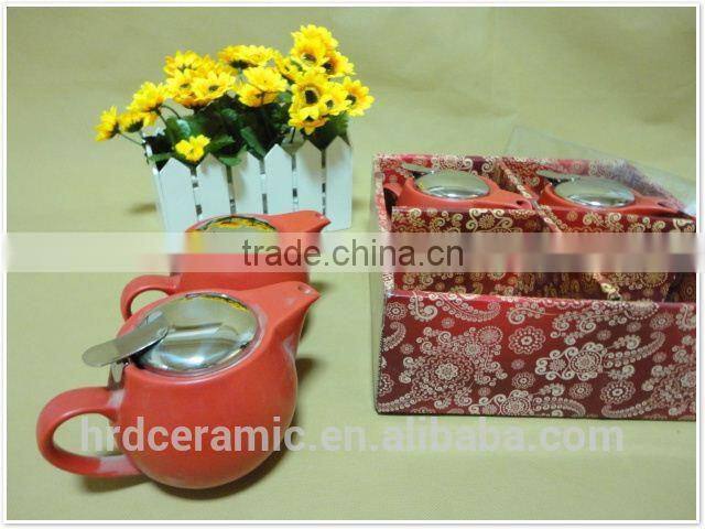 hotel & restaurant used ceramic tea pot and ceramic coffee pot