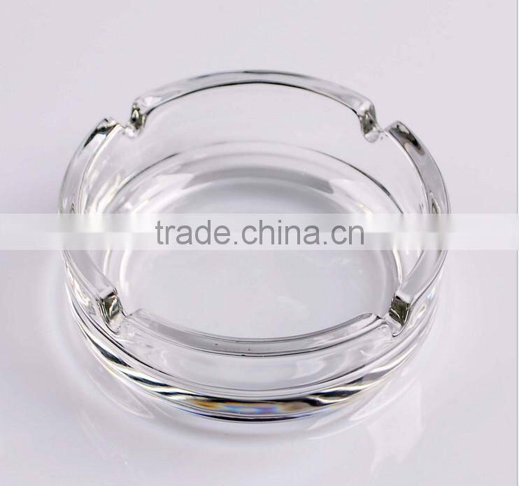 clear/colored glass cigar ashtrays