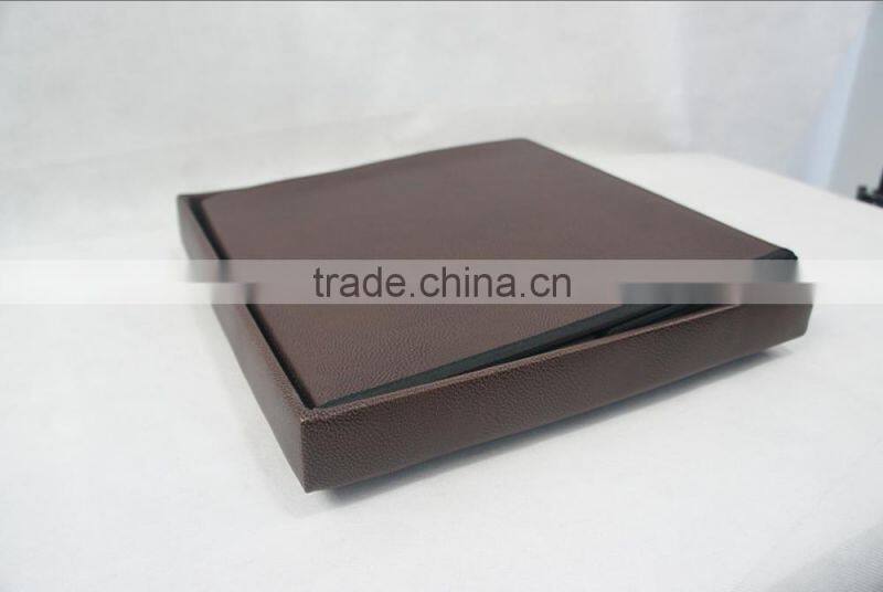 Faux Leather Folding Storage Cube Basket Footrest