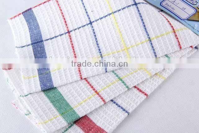 3PC RAG SET Colorful plaid RAG SET/Square RAG