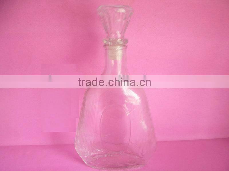 Aluminum Cap Whisky Bottle